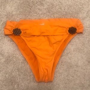 Orange bikini bottom